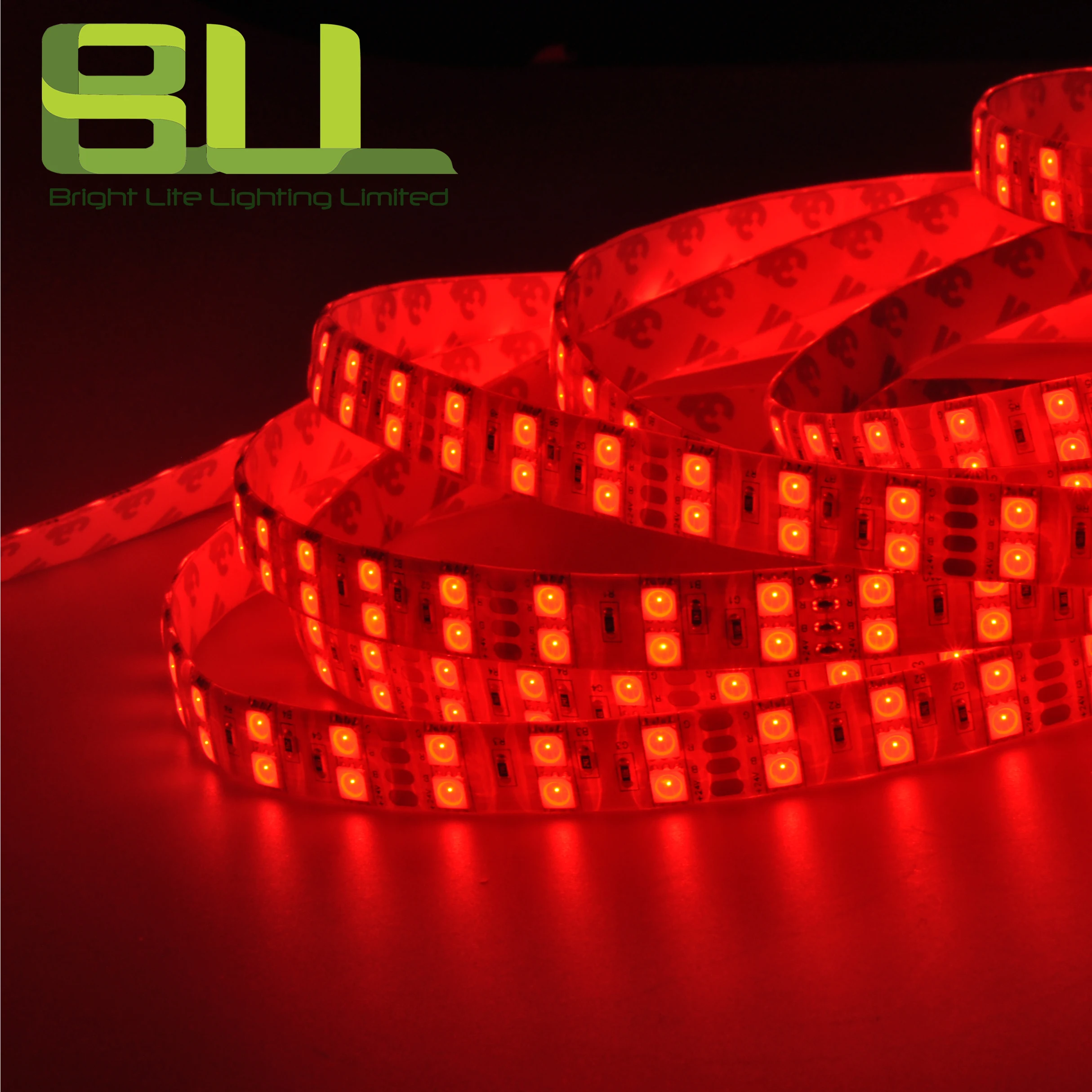 RGB  Double row Smd 5050RGB Led Strip Light 120leds 24V LED Flexible Strip Light tape
