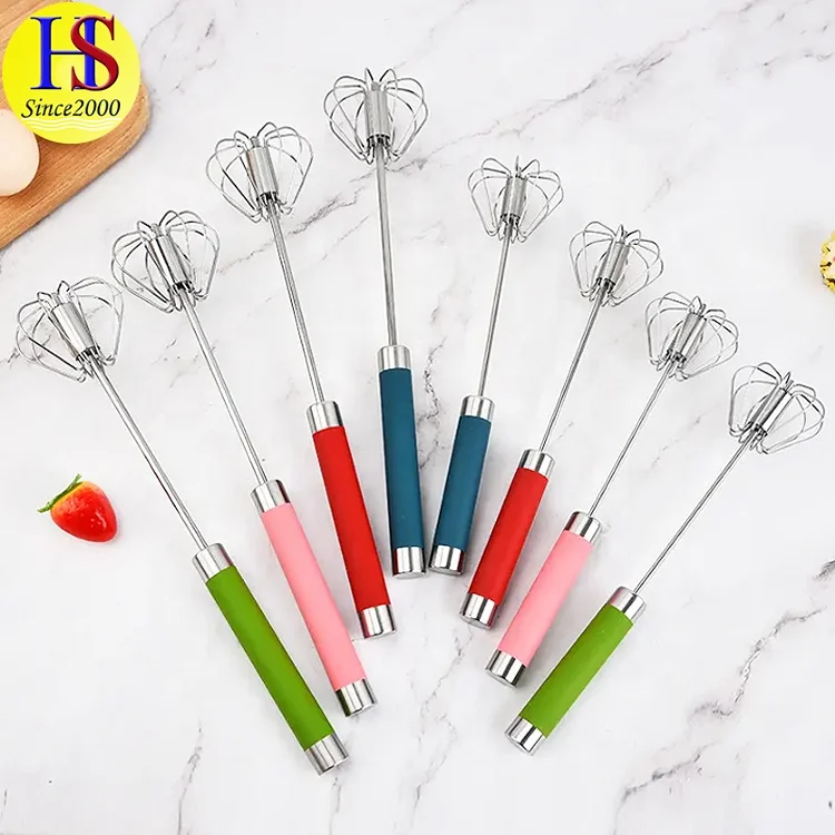 Многофункциональный 10/12/14 дюймов из нержавеющей стали ручной роторный взбиватель яиц для кухонного использования