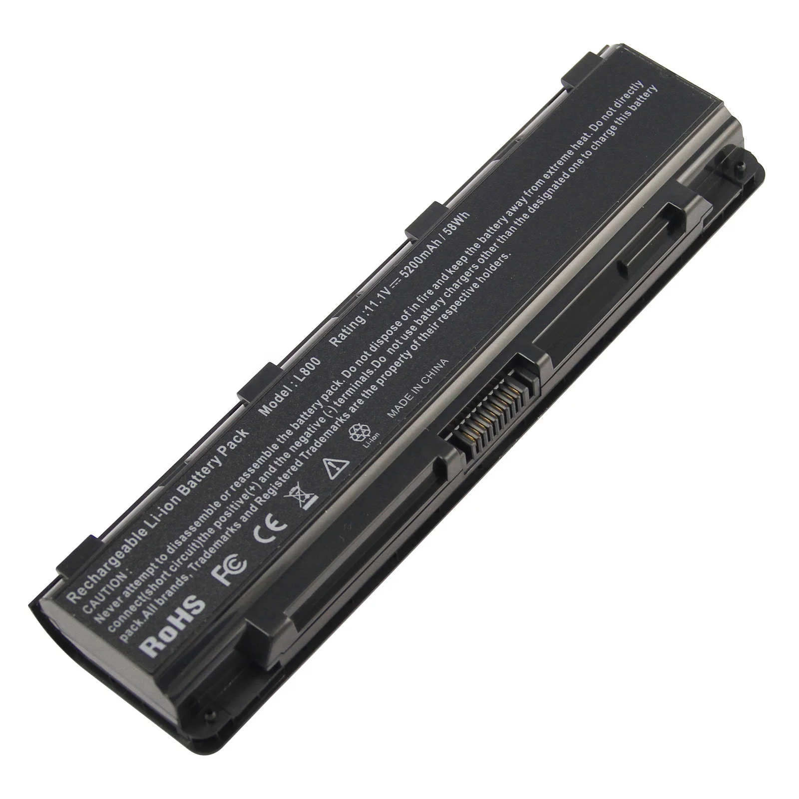 Высококачественный аккумулятор 11 1 В 5200 мАч для TOSHIBA PA5024U L850 L800 оригинальный