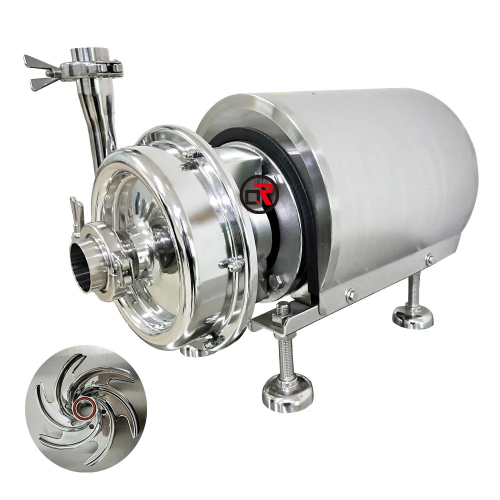 Explosion-proof Sanitary explosion proof electric SS316L Hygienic Stainless Steel Centrifugal Pump with VFD Control Cabinet