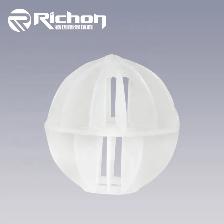 Plastic PP Polyhedral Hollow Ball For Sewage Treatment