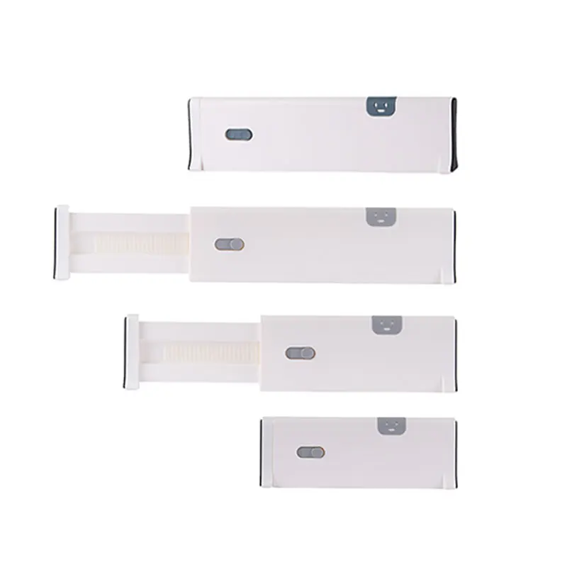 expandable organizer divider insert adjustable separators clothes underwear kitchen plastic drawer dividers white for drawers