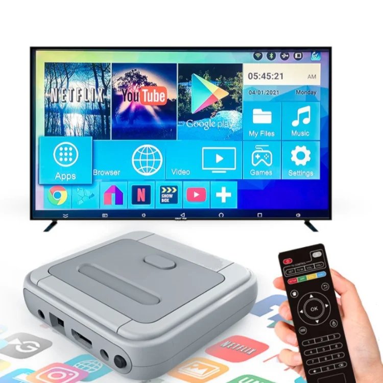 Консоль для видеоигр Super Console X Stick 64G 128G 256G Портативная Ретро 4K HD TV игровая