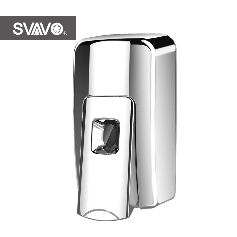 Гостиничный дозатор жидкого мыла для рук VX687 белый SVAVO 1000pcs CN;GUA 500ml L218XW100XH128MM