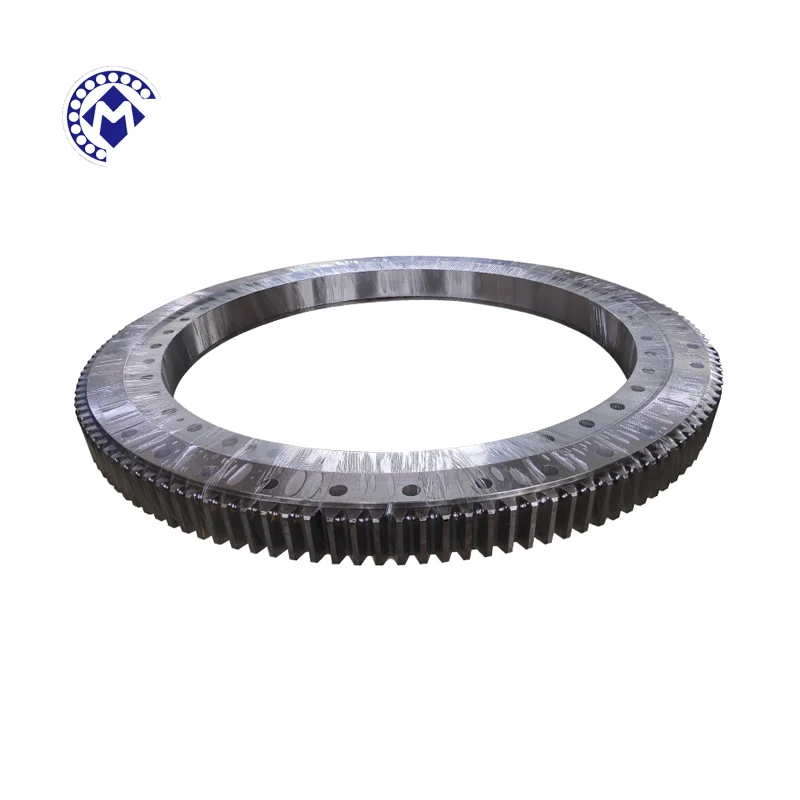 Larger Diameter Ladle Turret swing Bearing 011.50.2987.001.49.1502 Ball Bearings With External Gear