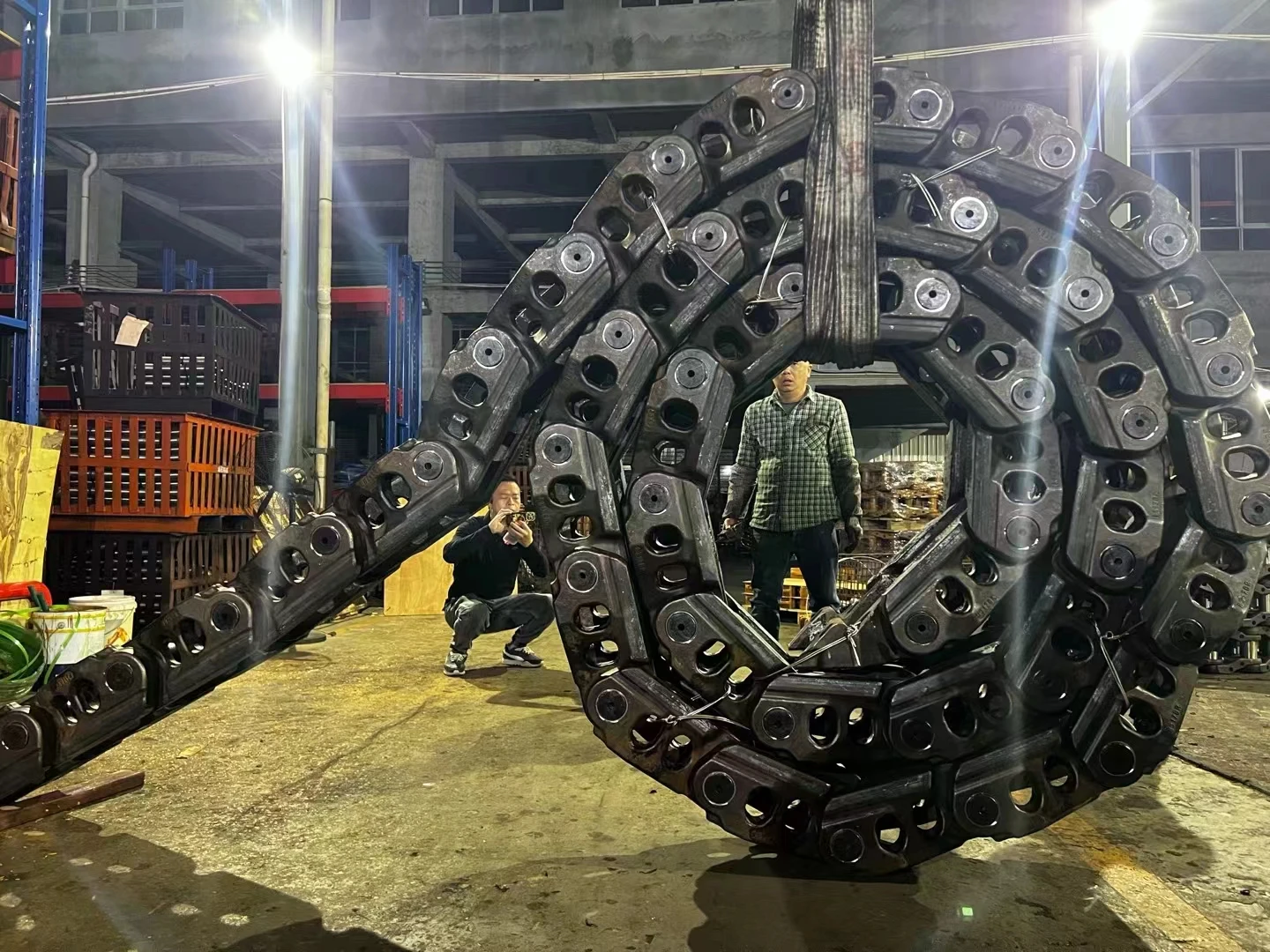 Гусеничная цепь гусеница D4 D4d D5n D6d D6g D7g D11n гусеничная бульдозера детали со смазкой в сборе