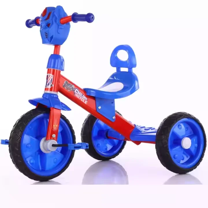 Children Car Power Car Toys for Kids Baby Red Toy White Blue Style Suit Plastic Material Origin Kids Tricycle Wholesale