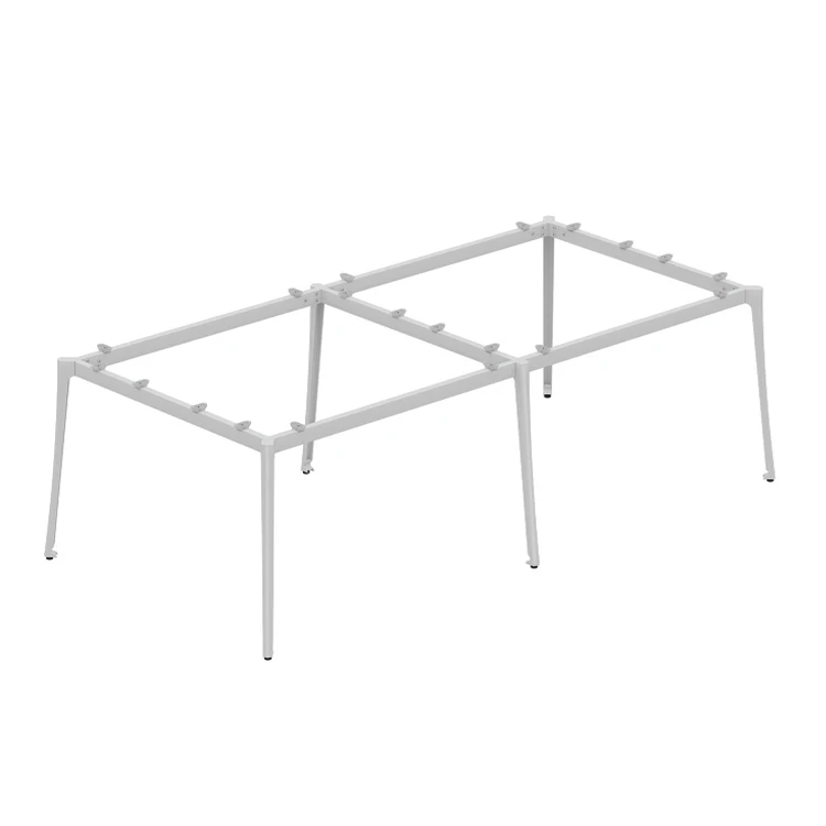 Wholesale Cheap Price Office Furniture Legs 4 Person Workstation Iron Table Frame