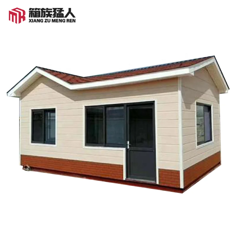 Furnished steel frame structure prefabricated luxury villa two storey prefab house light steel house with 5 bedroom