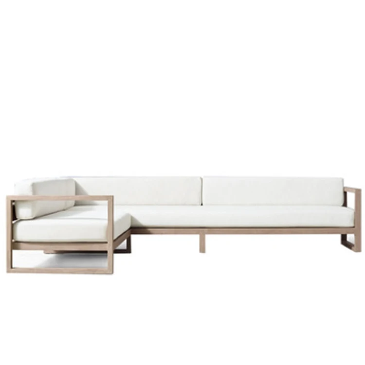 FEIFAN Modern Nordic Hotel Terrace Leisure Sofa Combination Aluminum Frame Outdoor Garden Sofa Set