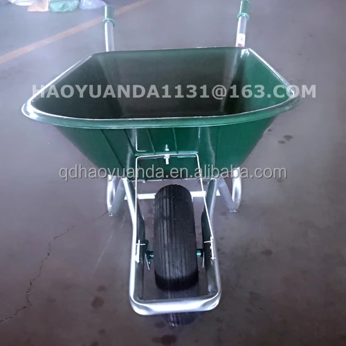 110L PLASTIC TRAY WHEEL BARROW for Garden Farm Barrows Hand Trolley Instruction Wheel Barrow European Market