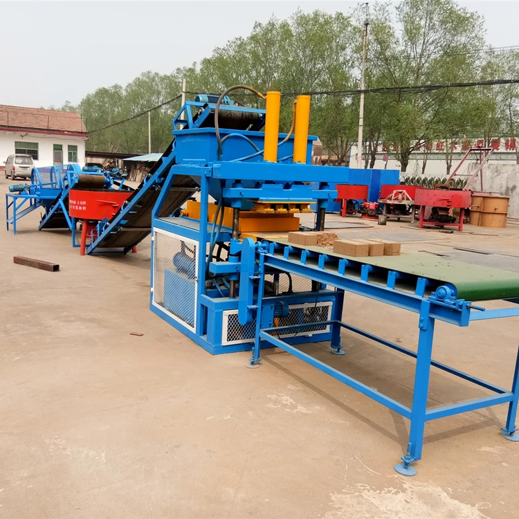 Cement Fly Ash Slag Multi-Material High Productivity Brick Block Forming Machine