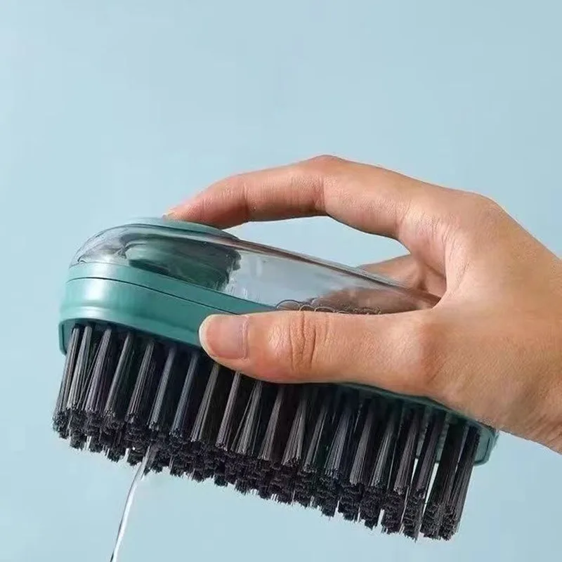 Automatic liquid  Coat and hat brush household Soft bristle cleaning brush