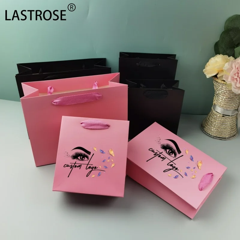 Private label logo printing luxury gift bags wholesale personalized jewelry paper bag shopping bags paper with handle
