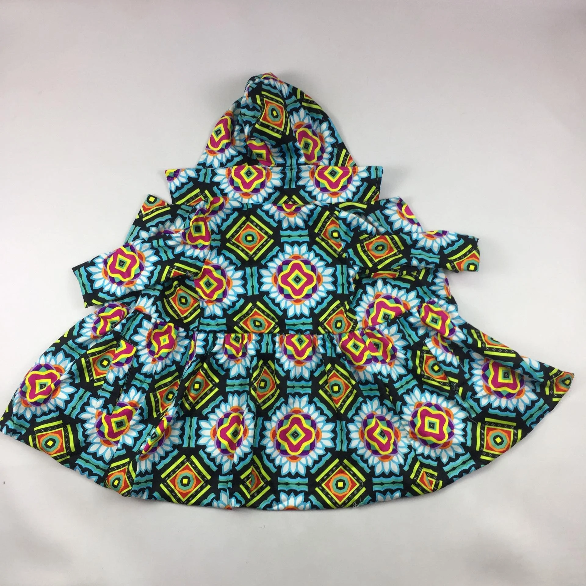 
RTS And OEM Fall/Winter Wholesale Jacket Infant Kids Baby Girls Kids Match Lining Hooded Button Hoodie Tops Clothes Coat 