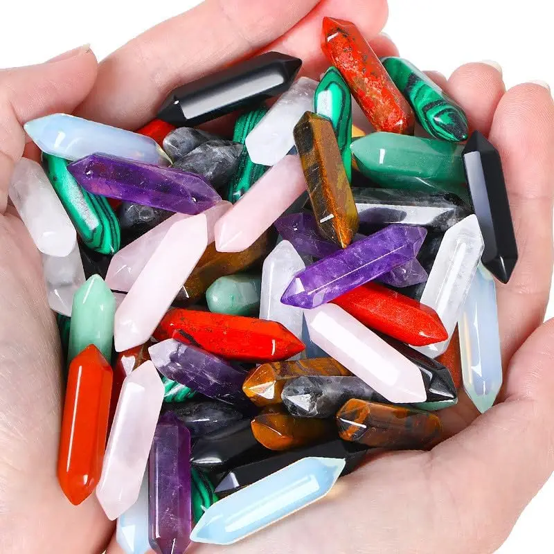 Натуральный гексагональный кристалл