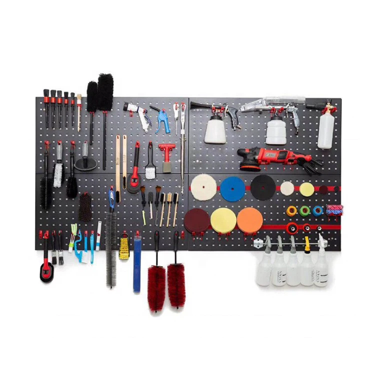 Customized Product tool shelf shop pegboard panel tools shelf with hook