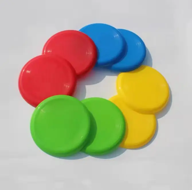 Resistant Frisbeed For Training Dogs Durable Chew Flying Discs Silicone Soft Frisbeed