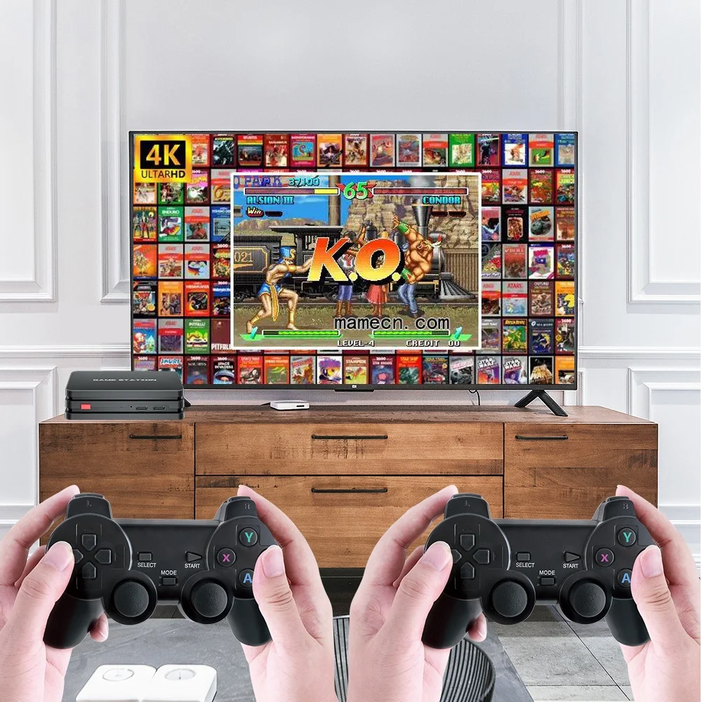 Портативный игровой плеер на android 2021x40 минут 6 5 дюймов ips экран игровые консоли ps n64 fba в ретро стиле настольная консоль