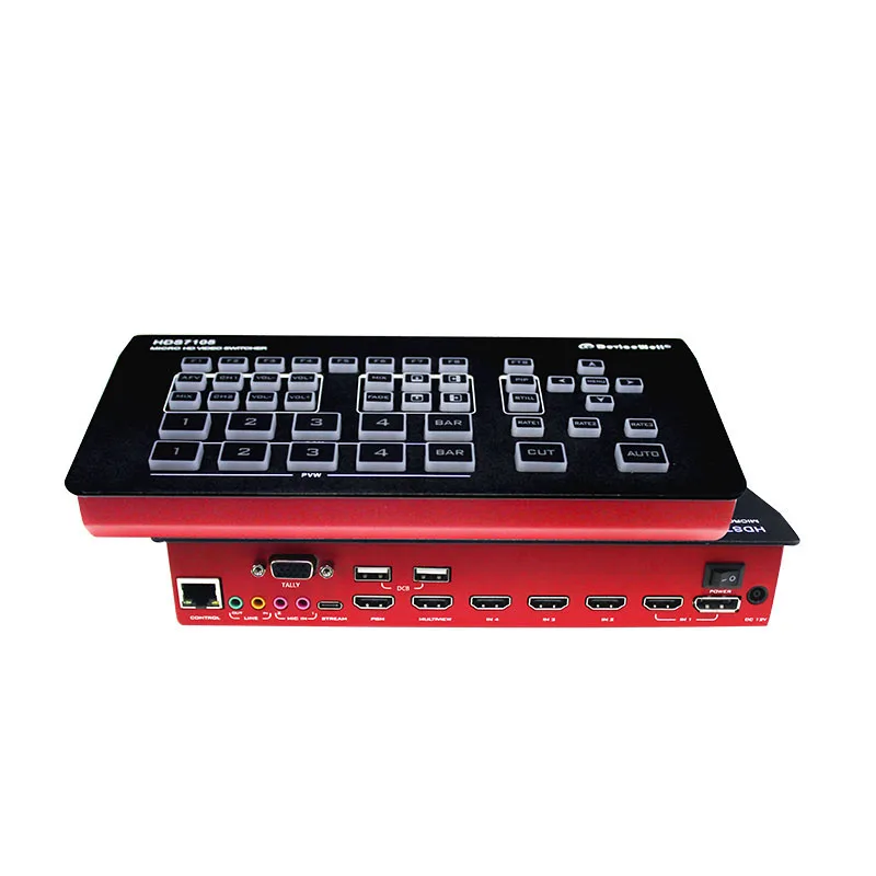  Переключатель видеосигнала Devicewell HDS7105 ver2021 5-канальный 1080P