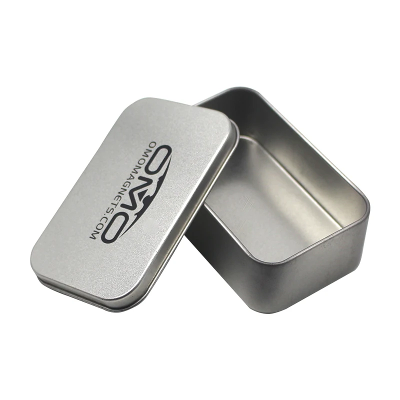 rectangle Collection Container Tin Boxes for Travel Gift Wedding Favor candy Can Tea Metal Packaging Box
