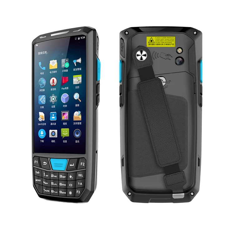  4 5 дюймовый Android PDAs портативный терминал сбора данных PDA NFC с WiFi 1D 2D сканер