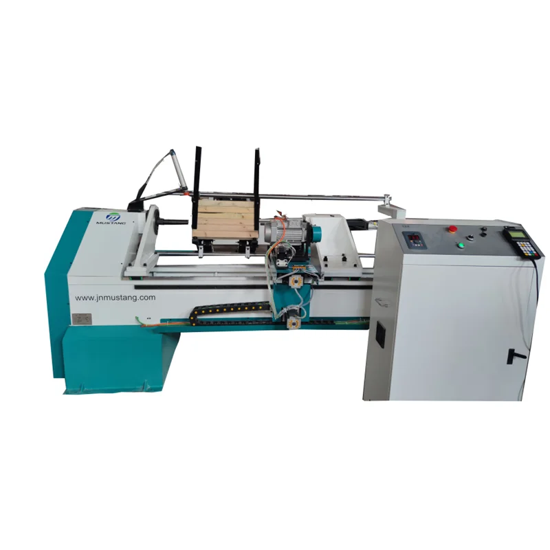 MT1530AF Mustang Auto Feeding and Loading Furniture Legs CNC Wood Lathe Machine Price
