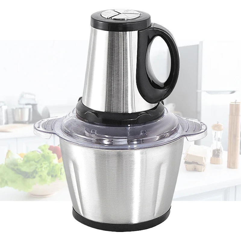 stainless 10l industrial steel gourmet cuisine waste household 2 in 1, wireless multiple purpose food processor/