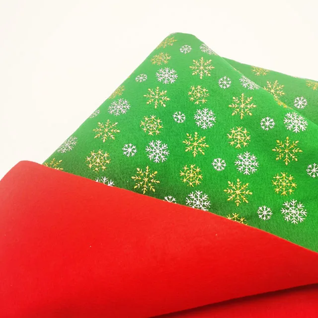 Christmas craft felt roll 180gsm PET felt roll factory price