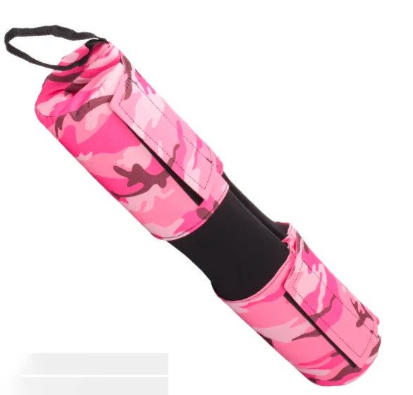 Fitness Weight Lifting Foam Protective Custom Barbell Squat Shoulder Pad Pink Ankle Strap Booty Bands