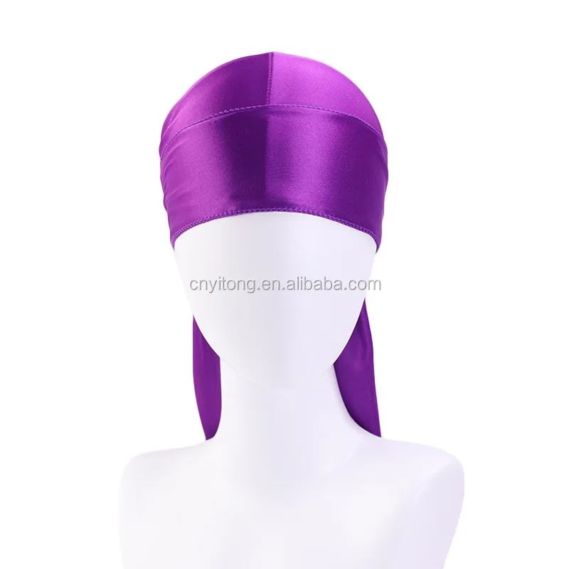 Wholesale Hot Selling Satin Hair Bonnet With Rag Durag For Adults Kids Baby Satin Silk Bonnet
