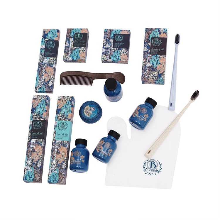 Star Products Travel International Packs Amenities Sets Luxury Dental Kit Hotel Accessories Customized Logo Eco Friendly Basinub