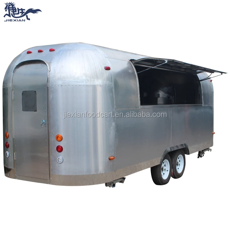 JX-BT580AL Airstream kitchen mobile food truck mobile kitchen truck