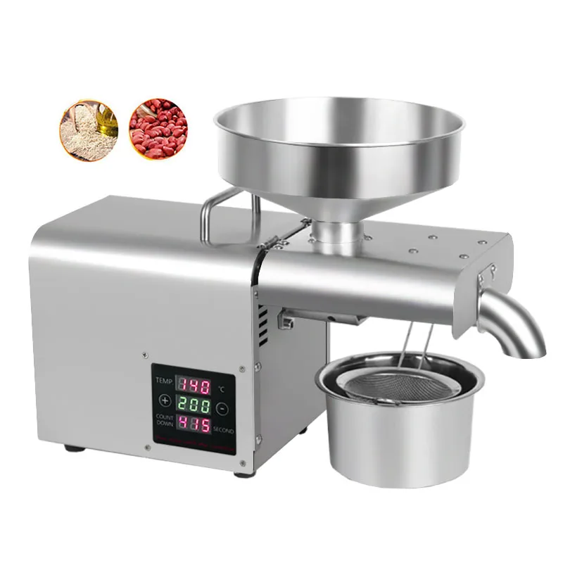 Oil Extraction Machine Stainless Steel Home Use Oil Press Machine With Cheap Price