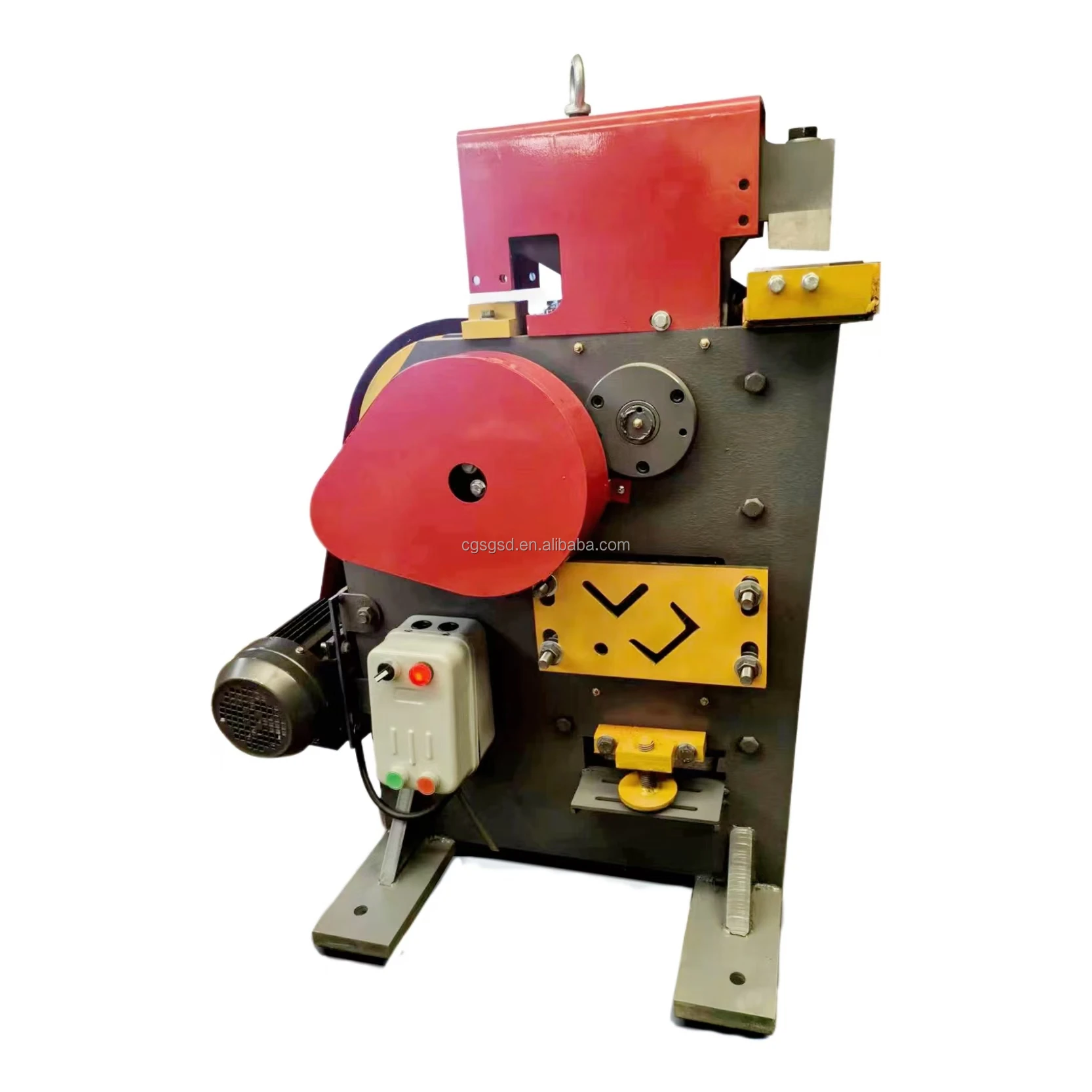 Sale Small Combined Punching & Shearing CNC Ironworker New Mechanical Power Source Hole Puncher & Shear Machine