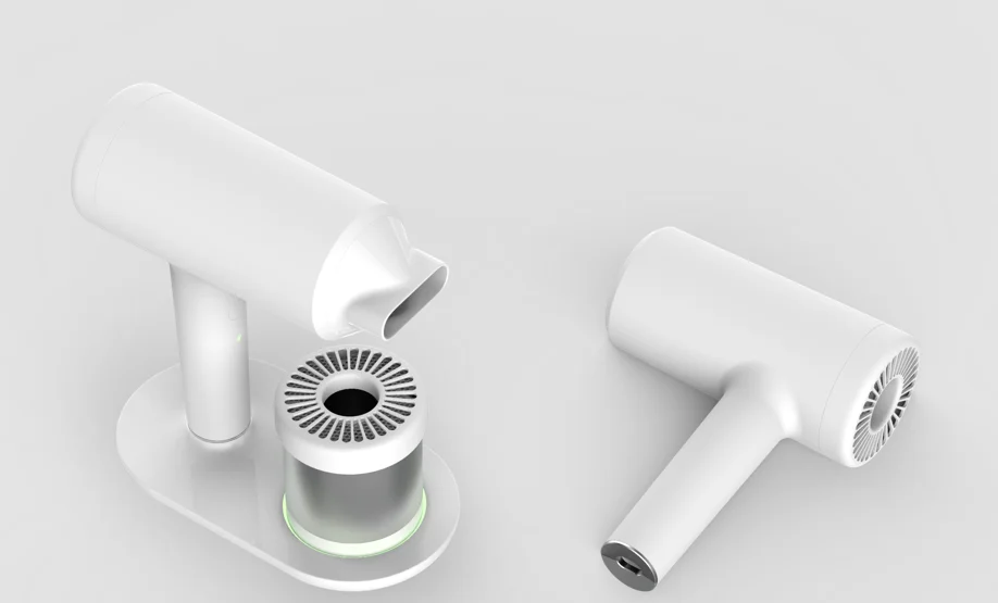 Replaceable Battery Hair Dryer Cordless Hair Dryer Battery Powered Hair Dryer 600W  for Home Use
