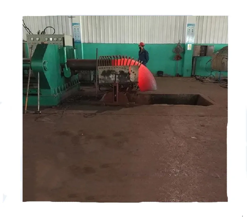 carbon steel elbow pushing making forming machine