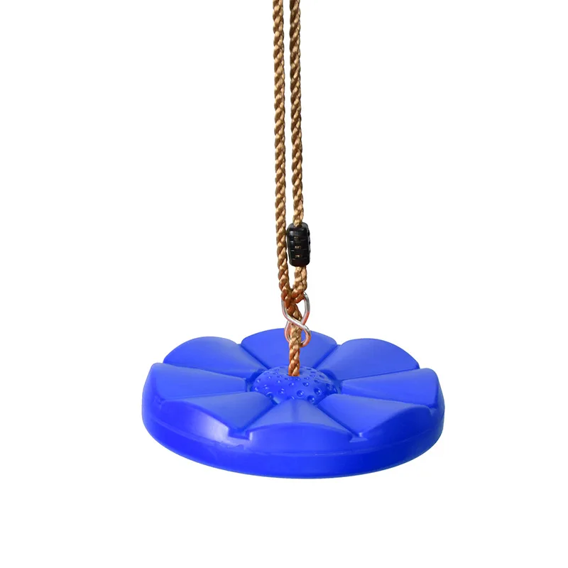 
Climbing Rope Swing with Platforms and Disc Swing Seat 