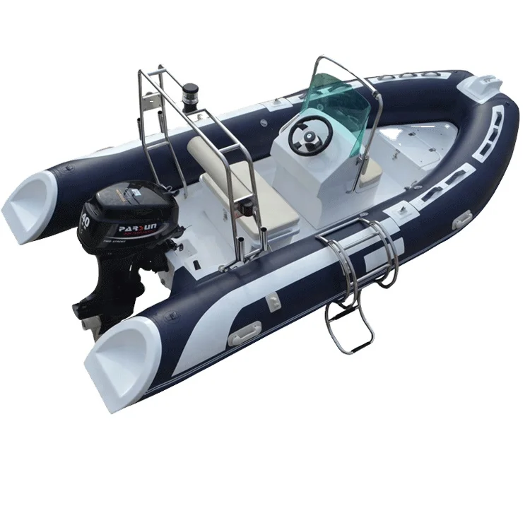 Cool Design 14ft Hypalon Tube Fiberglass Hull Rib Boats