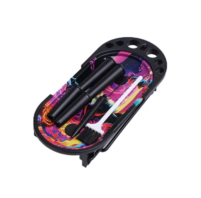 Newest 18.6*9.3cm Printed Metal Tray Smoke Herb Tray Set Rolling Tray with Filling Function
