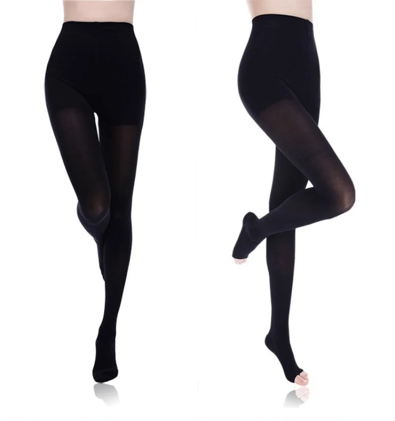 Compression Stocking Vein Women Graduated Medical Compression Pantyhose Stocking For Varicose Vein