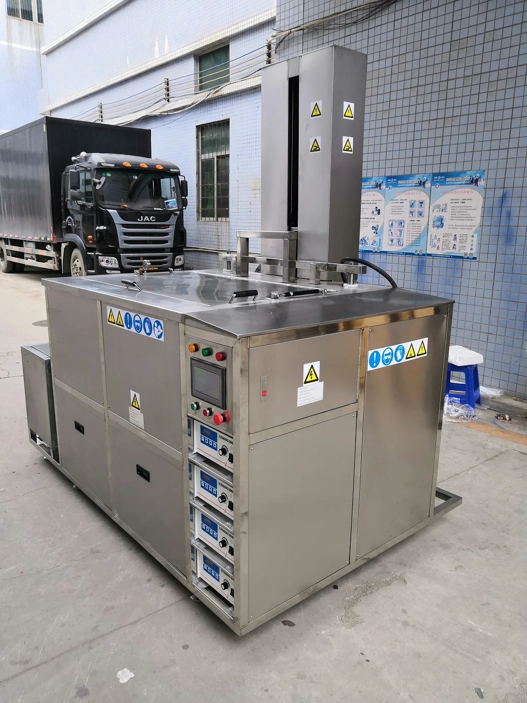 Контроллер PLC ультразвуковой очиститель деталей двигателя с пневматическим