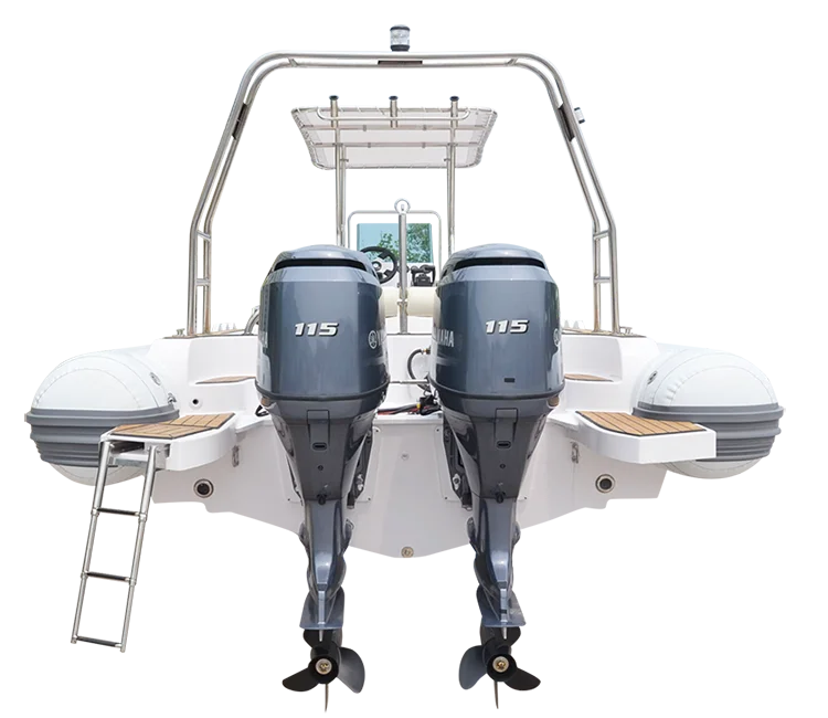 RILAXY Popular products  Inflatable sea boat ribbed standing console Unique product sales