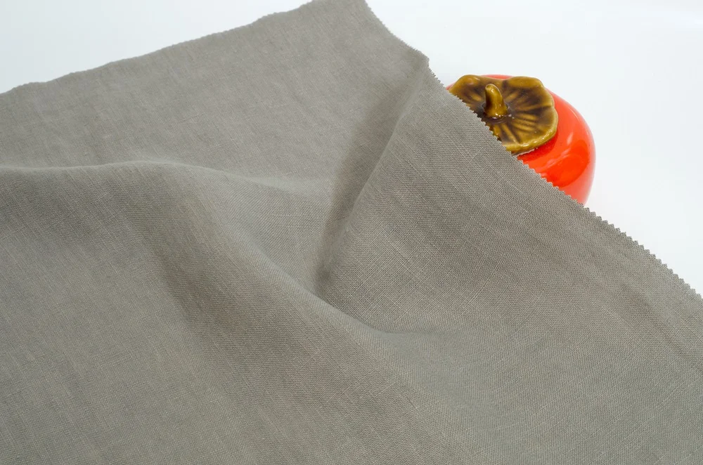 5621# High quality 100 hemp fabric stonewashed hemp 225g fabric for autumn winter clothing