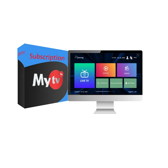 Retail for My TV pro Media Streaming for 4K Android TV box Provide Stal*ker 1/3/6/12months Set top box  smart tv box