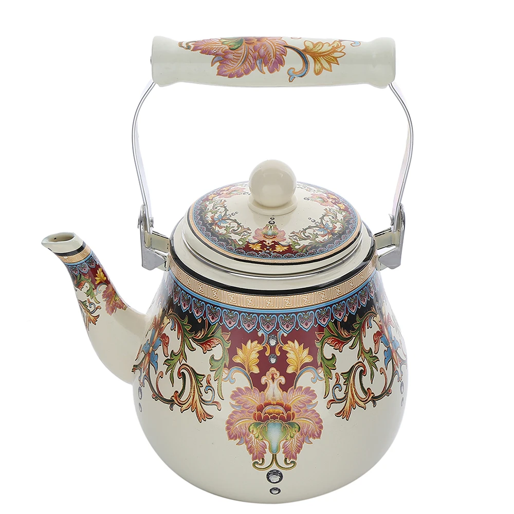 1.5L/2L/2.5L/3L/5L Stocks new style products  turkish enamel teapot water kettle enamel kettles