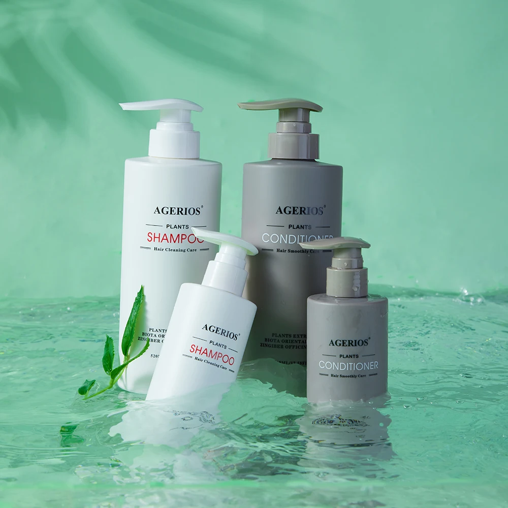 All Natural Supports Nourishing Anti Hair Loss Shampoo Organic Tea Tree Rosemary Oil Solid Regrowth Shampoo and Conditioner