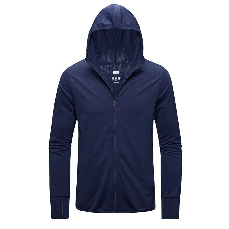 Men Quick Dry Waterproof Breathable Thin Light Hiking Outdoor Summer Anti-UV Sun protection clothing