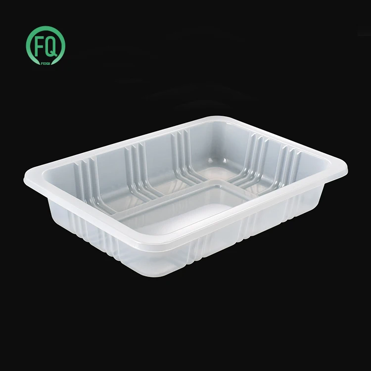 Manufacturers Selling Disposable Pp Pet Plastic Tray For Meat Packaging