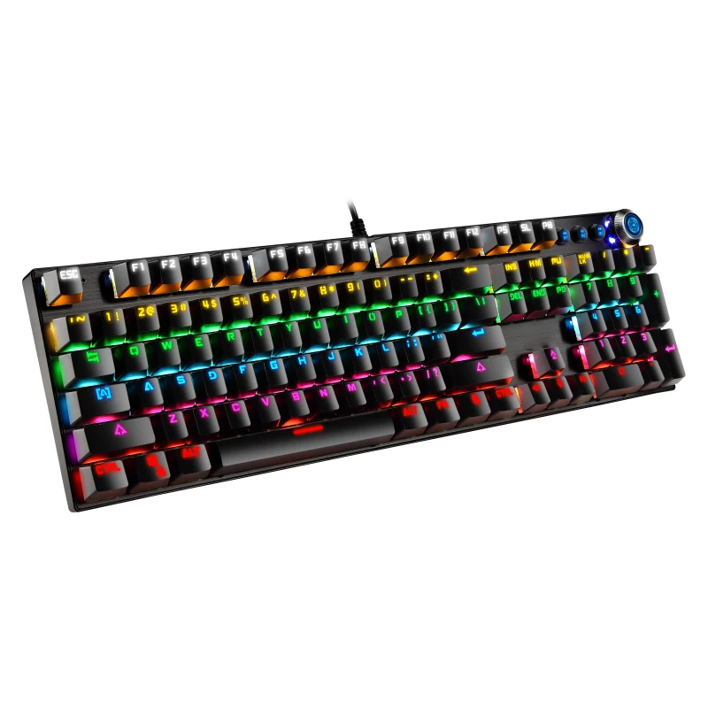 AIWO Hot Selling Teclado Mecanico Mechanical Keyboard Gaming RGB Professional Gamer Unique Design